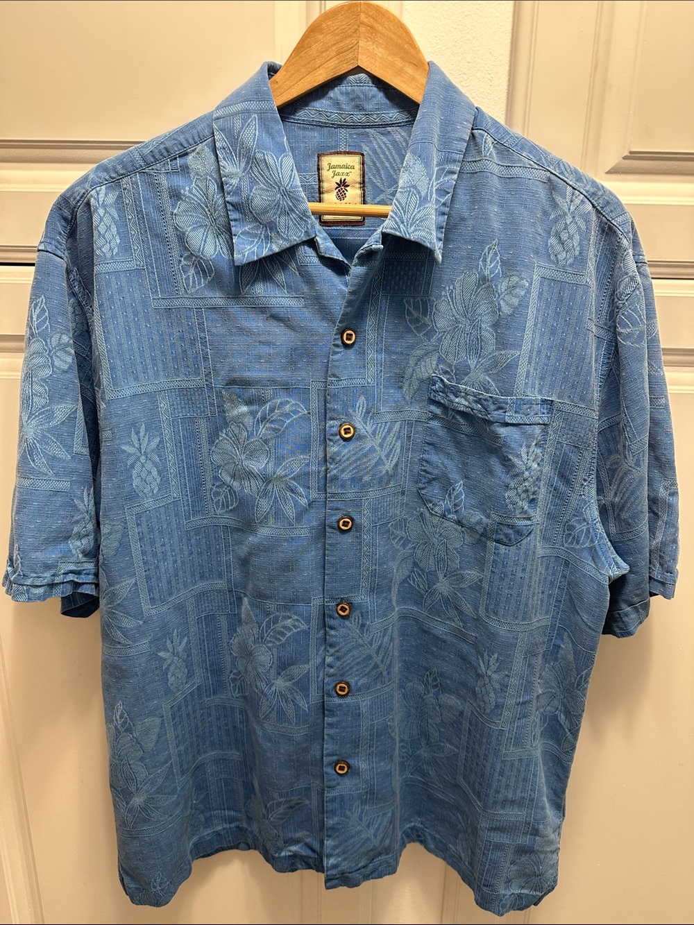Vintage Jamaica Jazz Silk Shirt